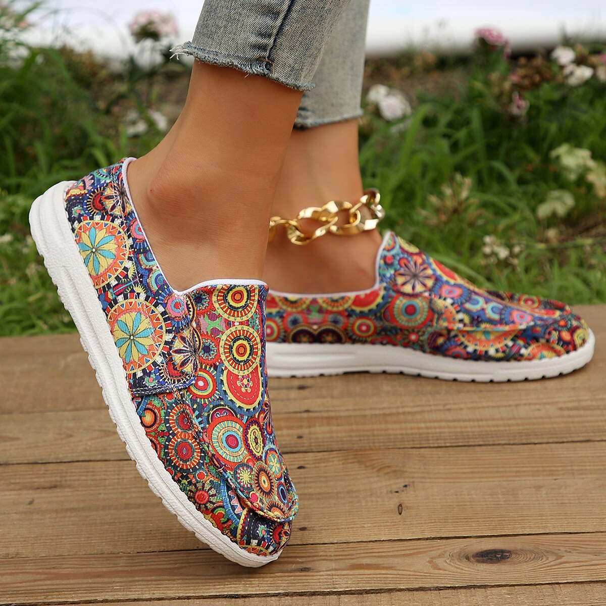 Boho-Hippie Shoe - Ergonomic and Fun!