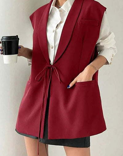 Chic Trendy Women Blazer Vest