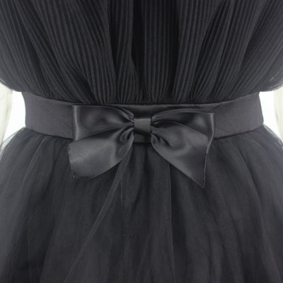 Tessa Tulle Dress | Festive Mini Dress with Bow Detail