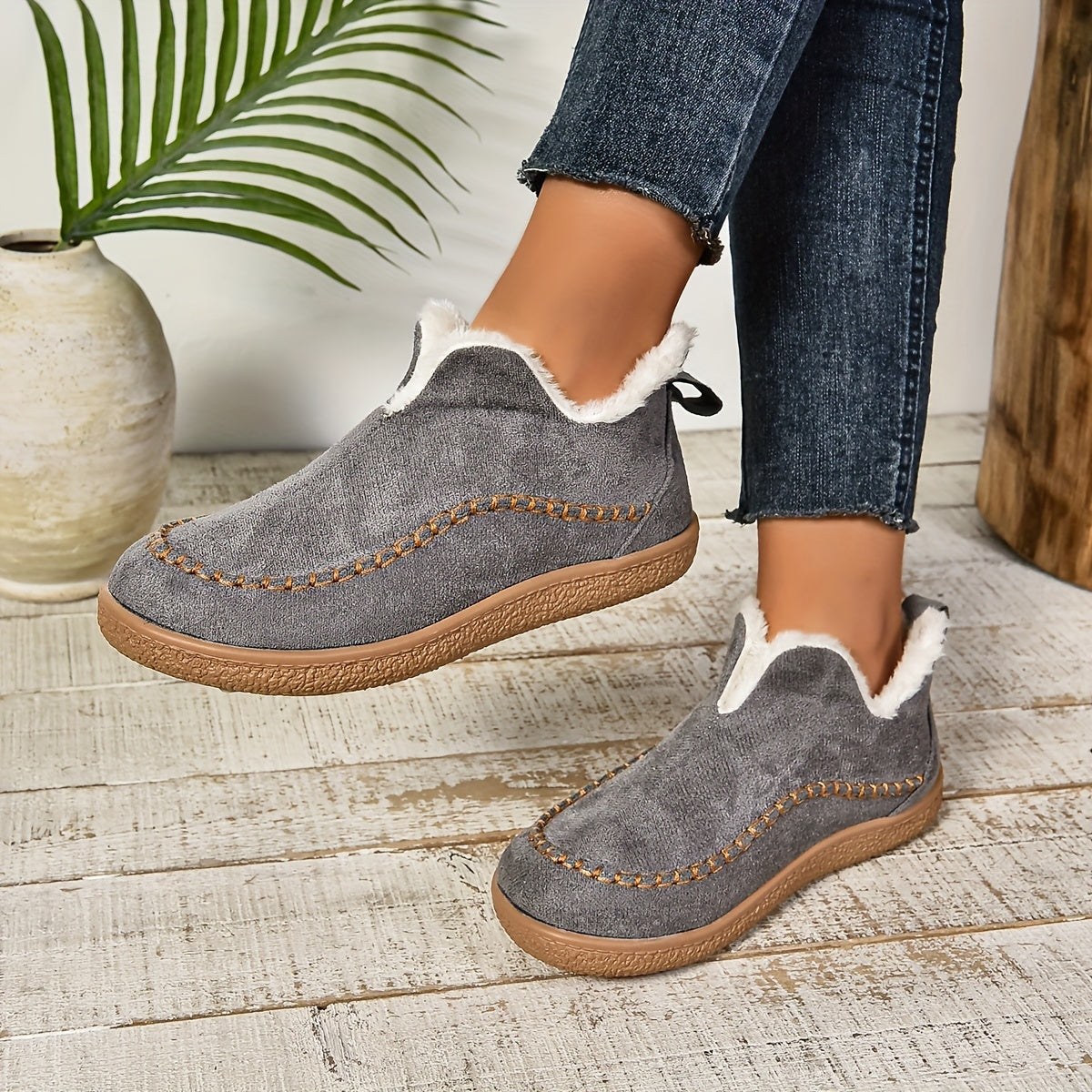 Campana® | Fleece-Lined Comfort Loafers for All-Day Warmth