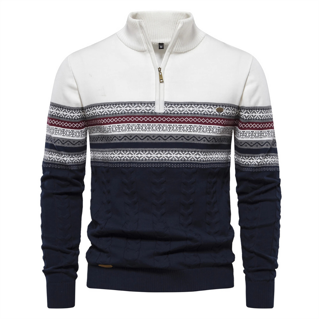 Erling™ | Nordic Half-Zip Sweater