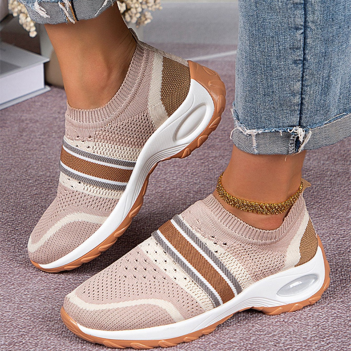 SupportEase™ Relaxed Orthopedic Sneakers for All-Day Comfort & Foot Support