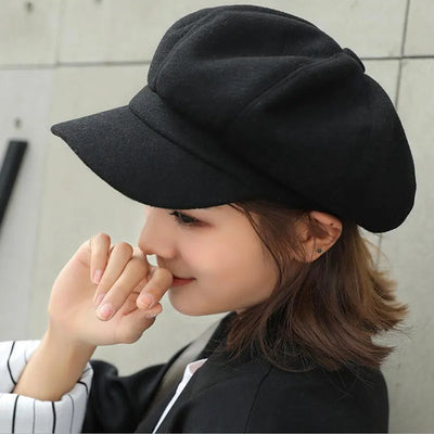 Kasey Newsboy Cap | Vintage & Stylish