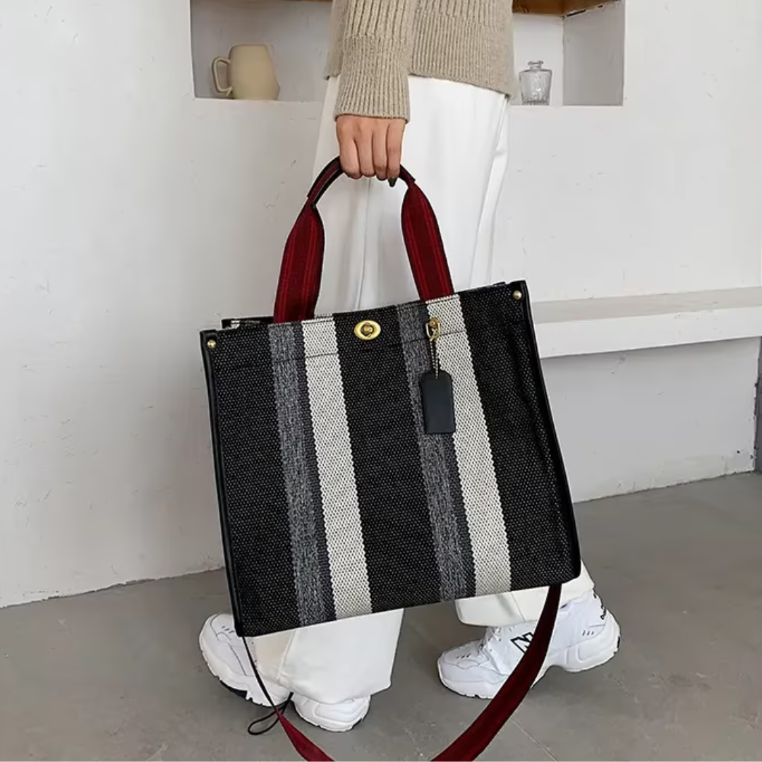 Rachelle Canvas Tote  Bag | Versatile & Trendy for Everyday Use