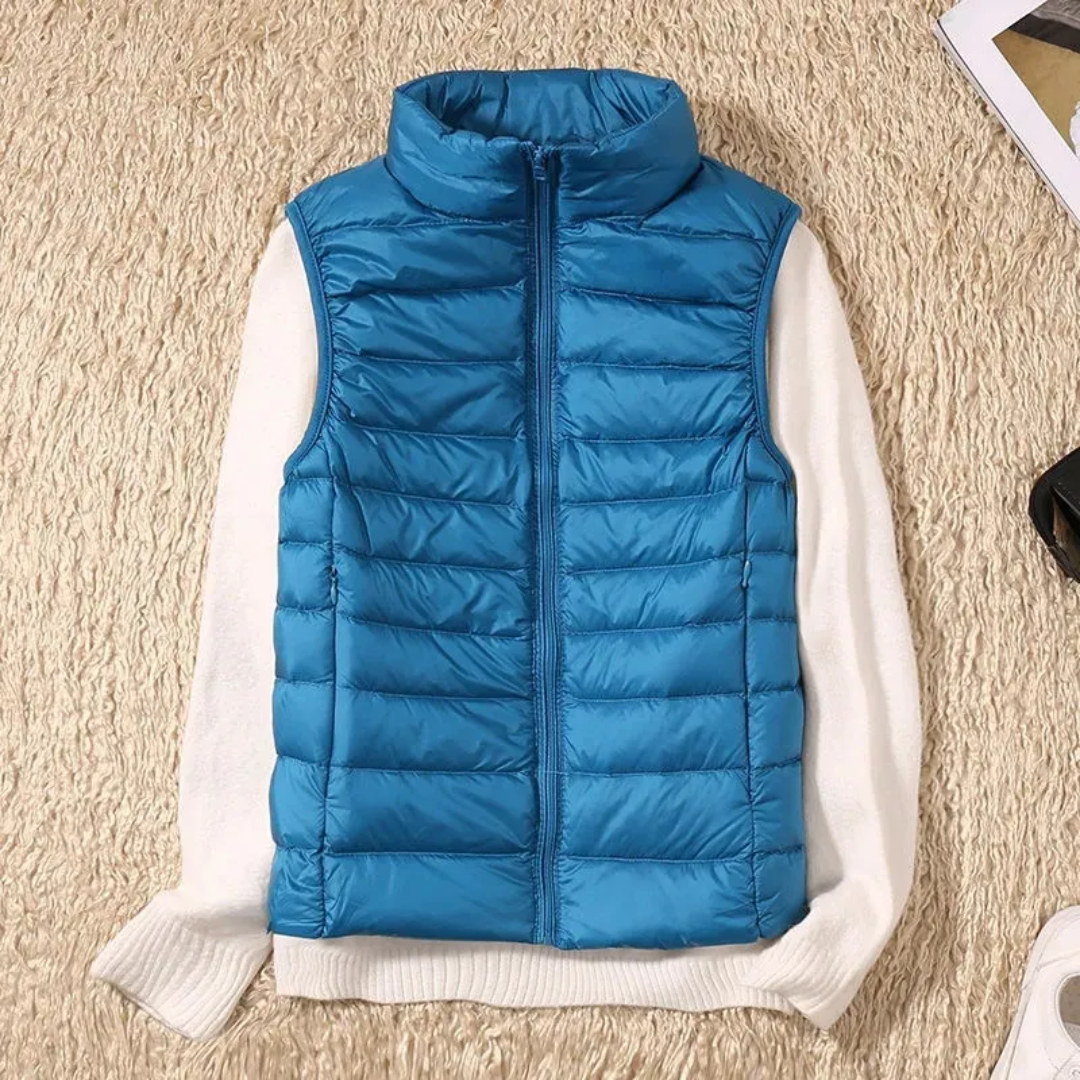 Aliah Quilted Bodywarmer Vest | Ultra-Light & Windproof