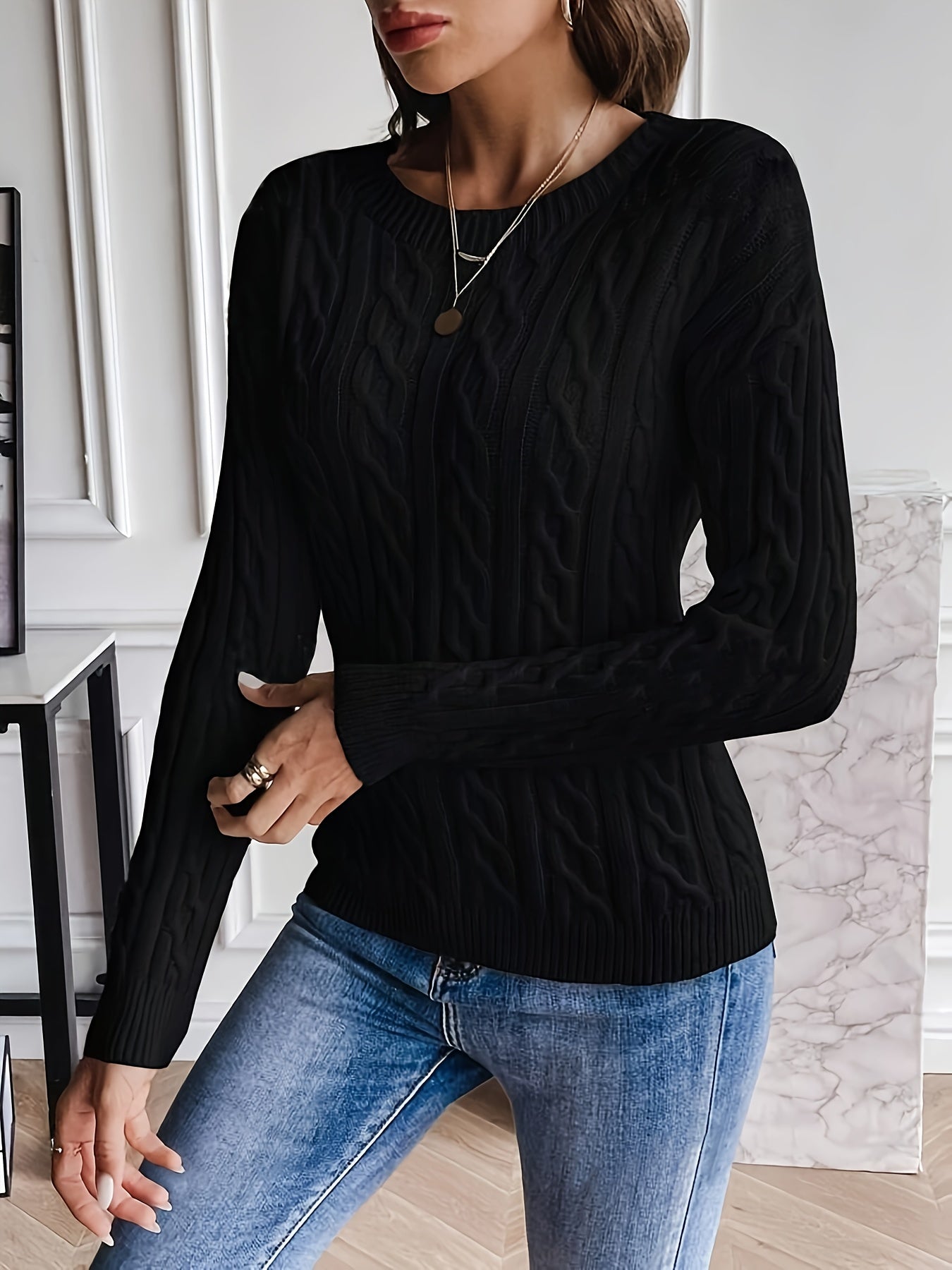 Laura™ Knitted Pullover | Comfortable & Flattering Fit