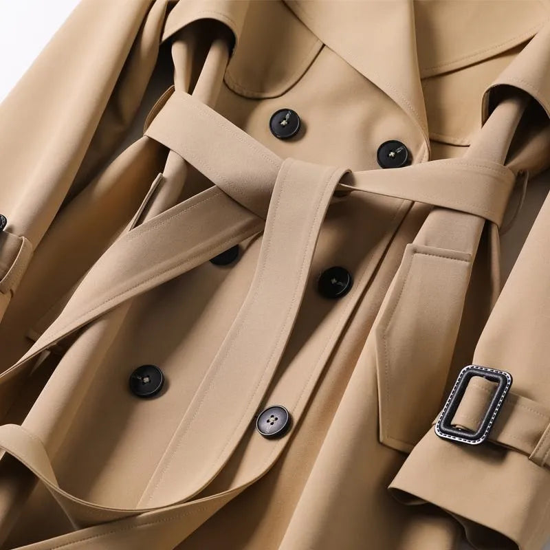 Emily™ | Classic British-Style Trench Coat