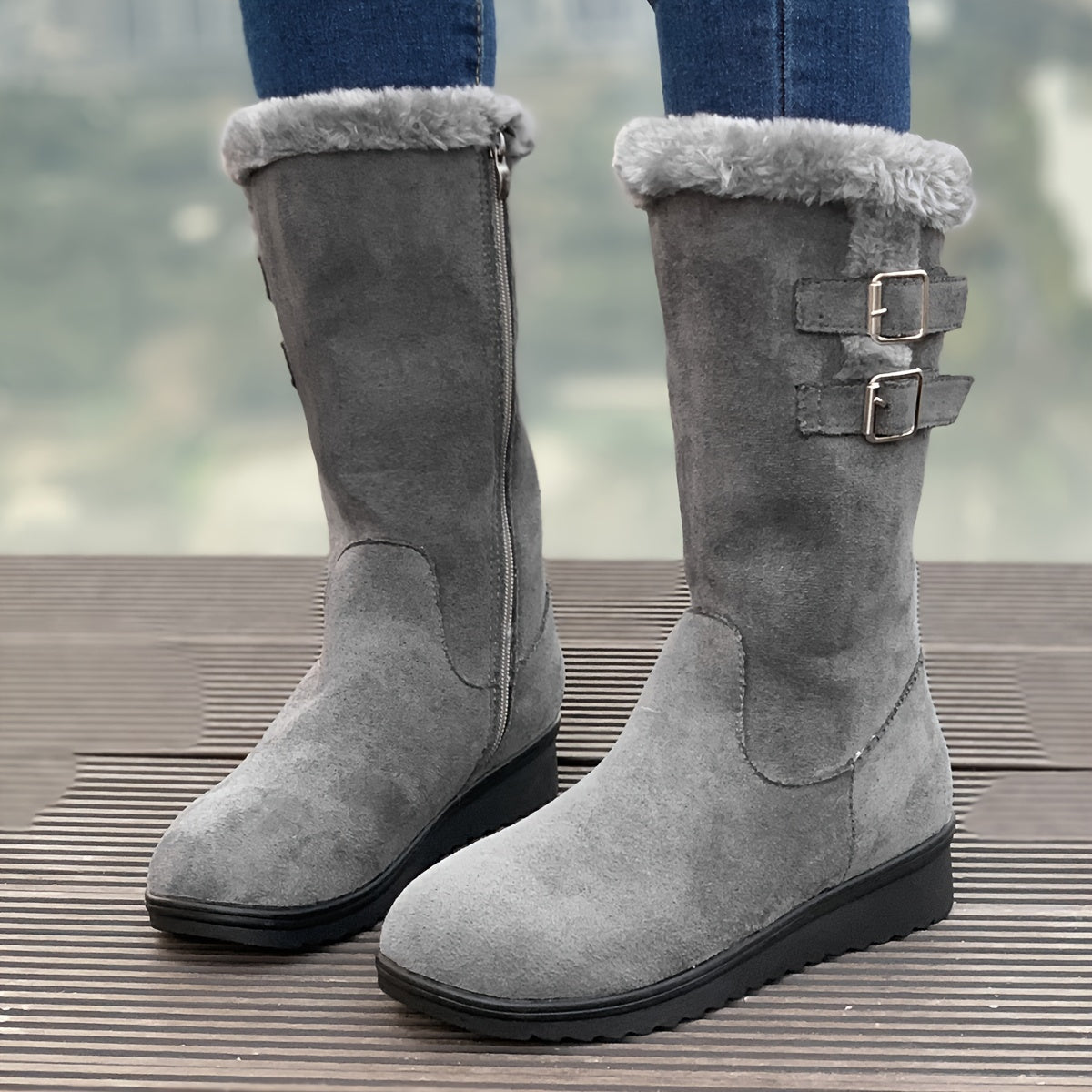 Cibane® Fleece-Lined Winter Boots | Cozy and Durable Footwear for Cold Weather