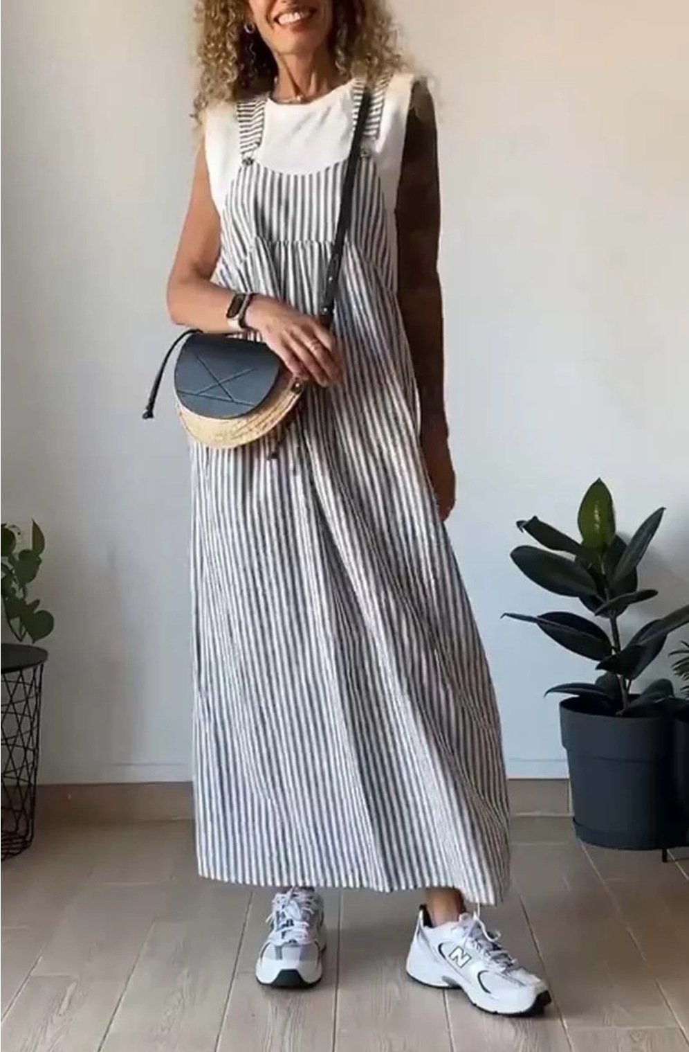 Eden - Casual Striped Jumpsuit