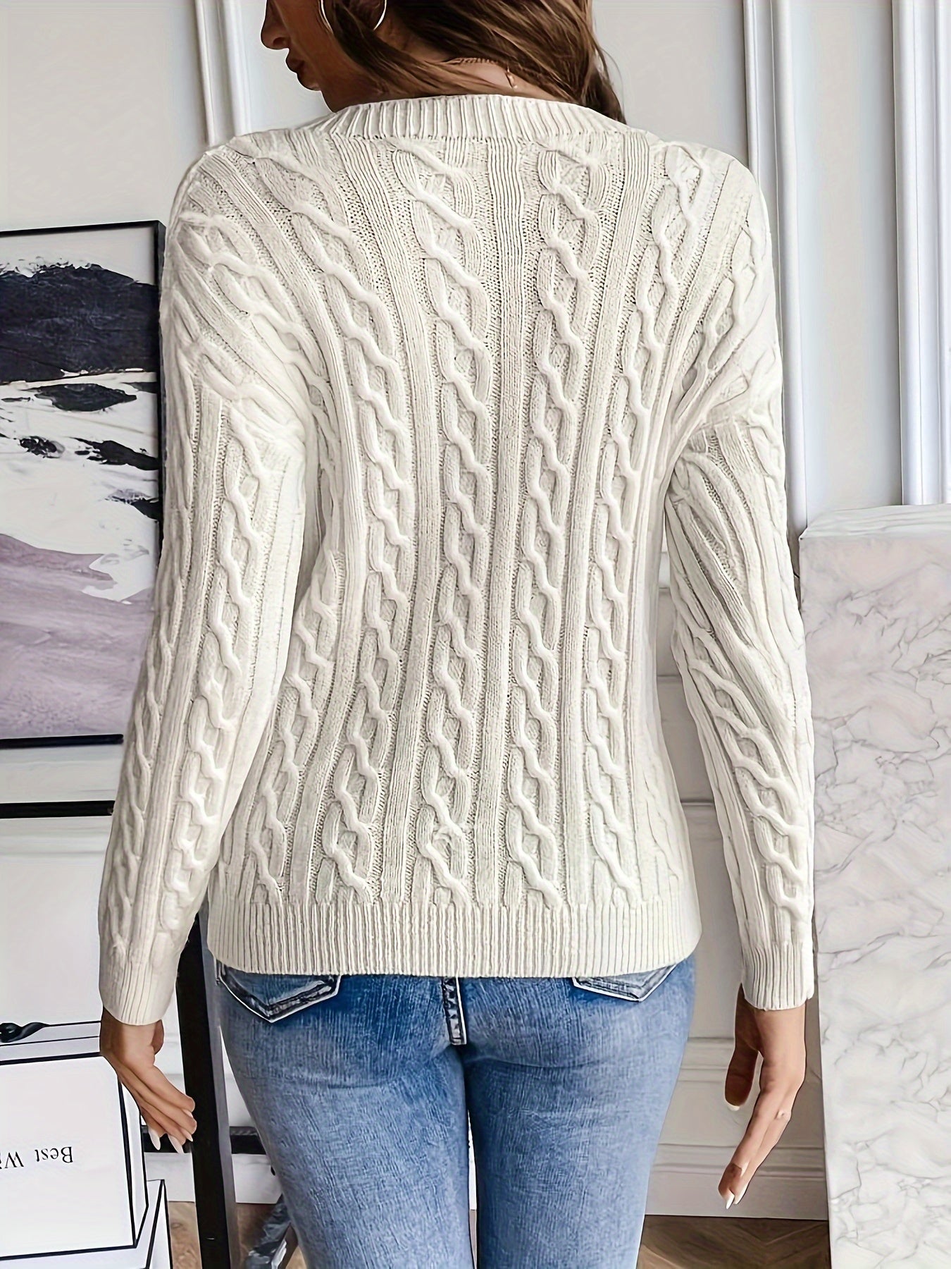 Laura™ Knitted Pullover | Comfortable & Flattering Fit