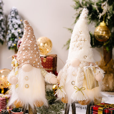 Adorable Glowing Christmas Gnomes | Festive Holiday Decor with LED Lights