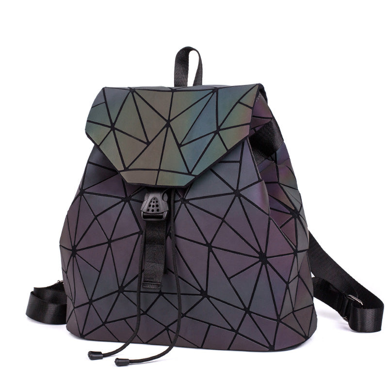 Gina Glow-in-the-Dark Bag | Stylish Geometric Patterns with Reflective Effect