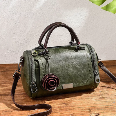 Dahlia Boston Bag | Chic & Versatile with Retro Elegance