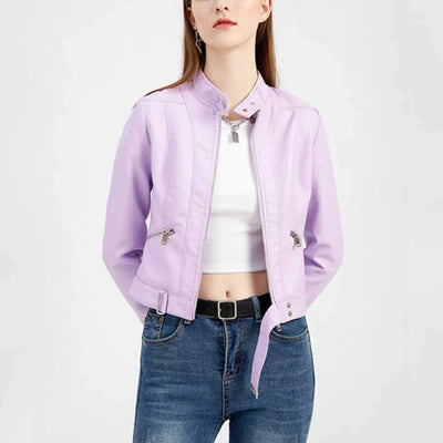 Laureen Leather Jacket | Stylish & Unique Design