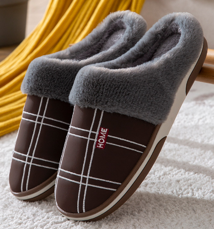 Gents™ Plaid Winter Slippers | Always Warm Feet in Style!