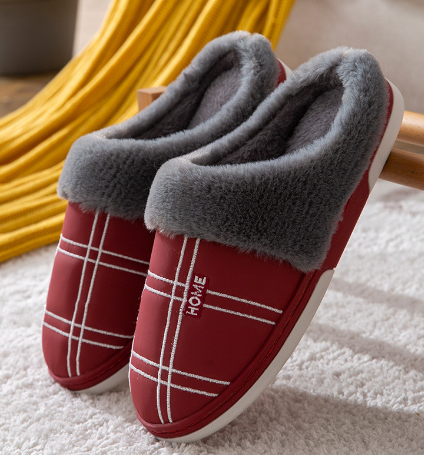 Gents™ Plaid Winter Slippers | Always Warm Feet in Style!