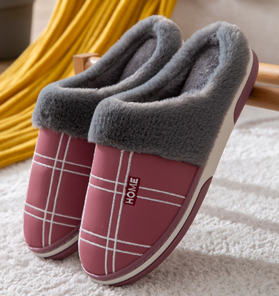 Gents™ Plaid Winter Slippers | Always Warm Feet in Style!