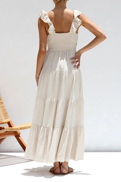 Ella Ruffle Maxi Dress