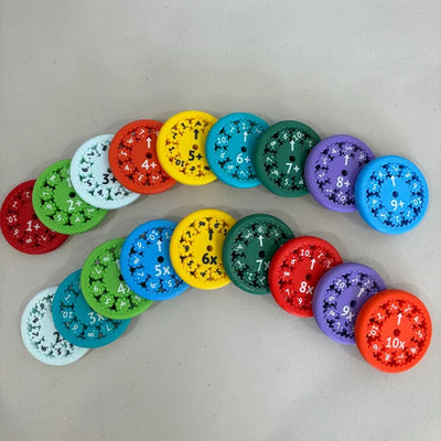 Math Fact Fidget Spinners - A fun way to learn math and stay focused!