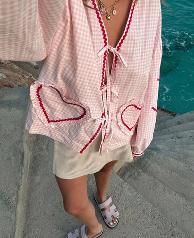 Cherished Charm Heart Top