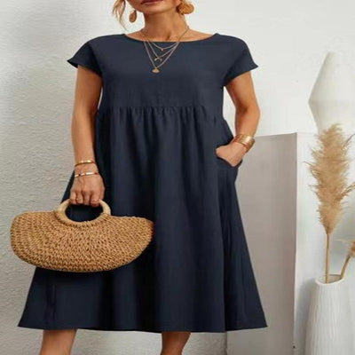 Linen Bliss Summer Dress