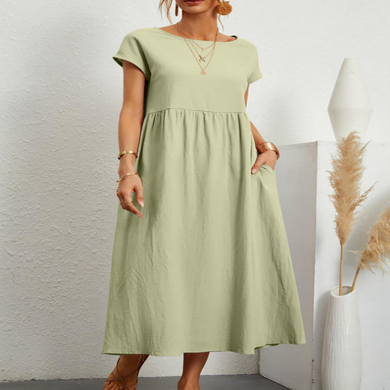 Linen Bliss Summer Dress