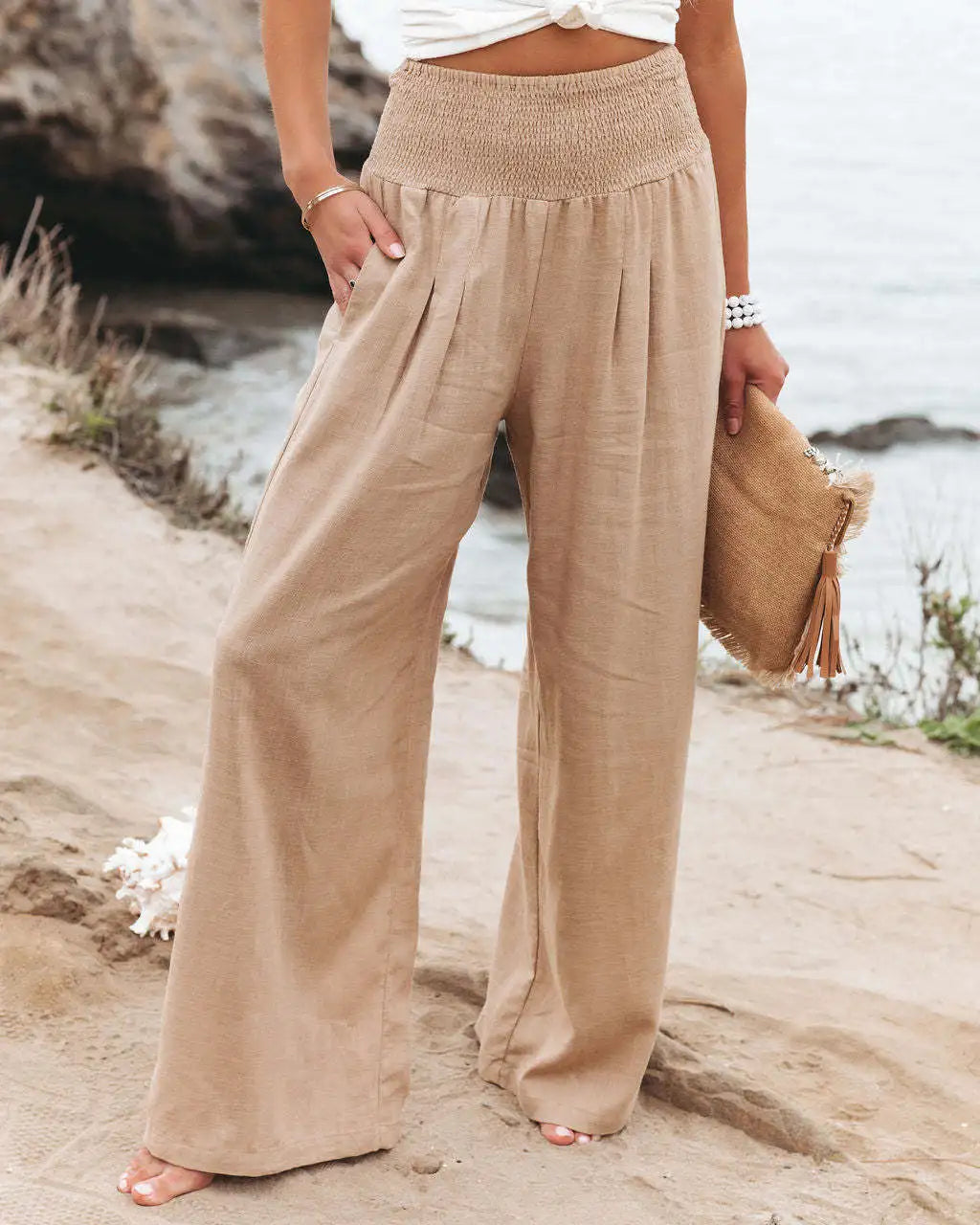 Autumn High Waist Pants - Stay cozy and stylish all seasons long!