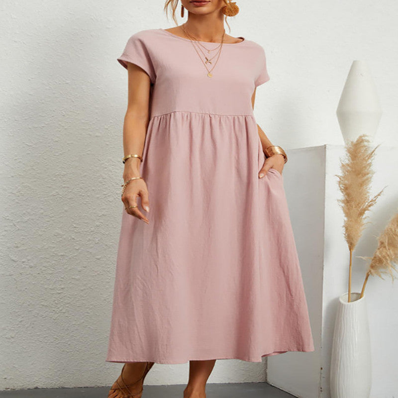 Linen Bliss Summer Dress