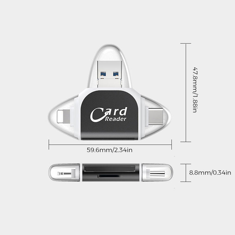 Memory Master 4-in-1 Card Reader