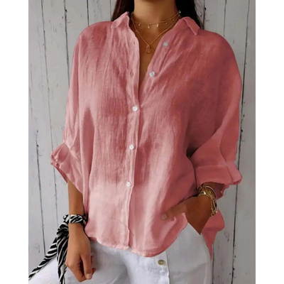 Lux Linen Blouse - Buy 1 Get 1 Free!