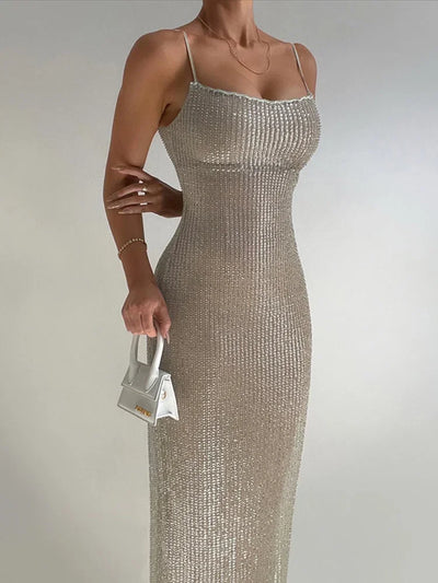 Sparkle Maxi Party Dress