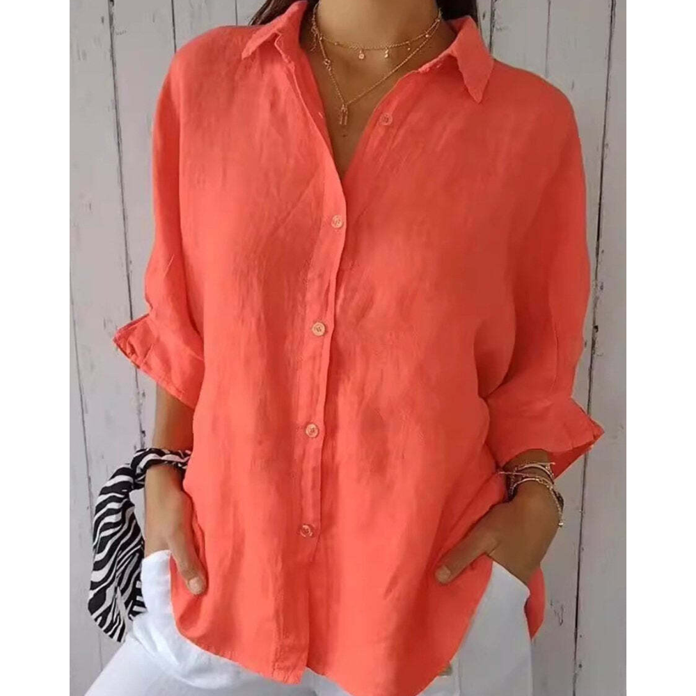 Lux Linen Blouse - Buy 1 Get 1 Free!