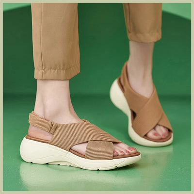 Cloud Comfort Wedge Sandals