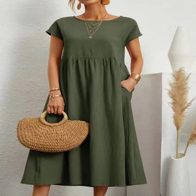 Linen Bliss Summer Dress