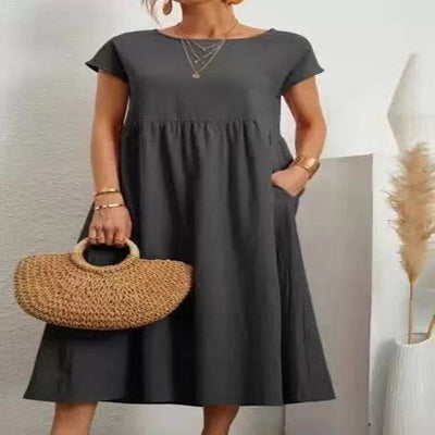 Linen Bliss Summer Dress