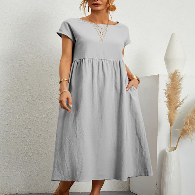 Linen Bliss Summer Dress