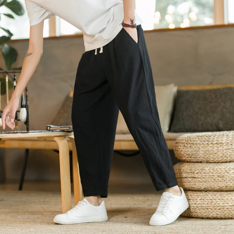 Lorenzo Summer Linen Pants - Beat the heat!