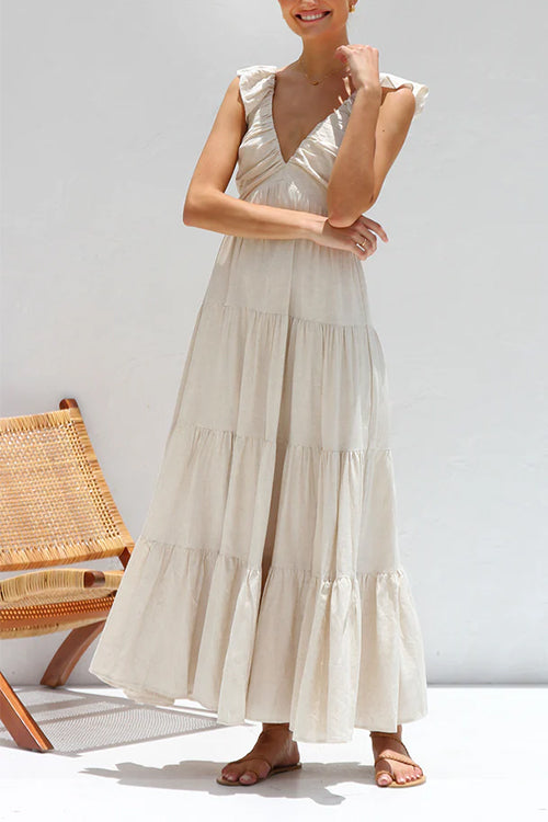 Ella Ruffle Maxi Dress