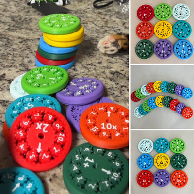 Math Fact Fidget Spinners - A fun way to learn math and stay focused!