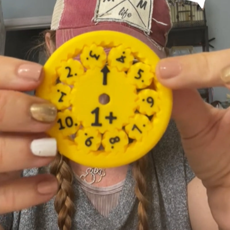 Math Fact Fidget Spinners - A fun way to learn math and stay focused!