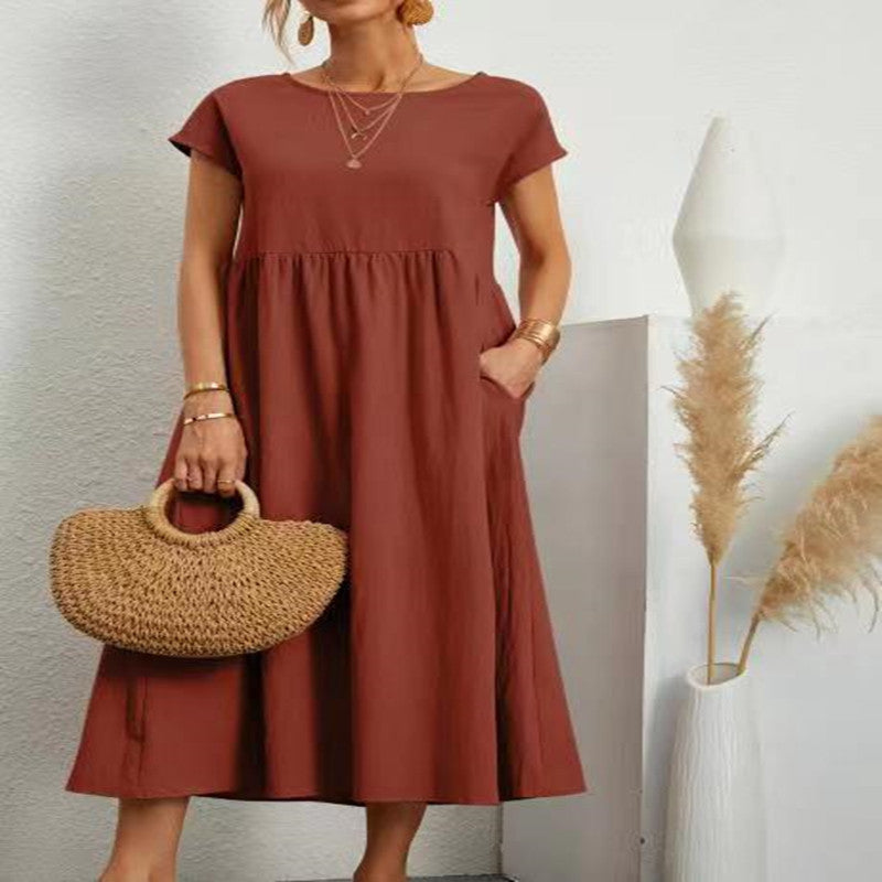 Linen Bliss Summer Dress