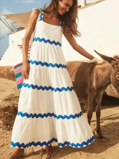 Summer Chic Wave Dress