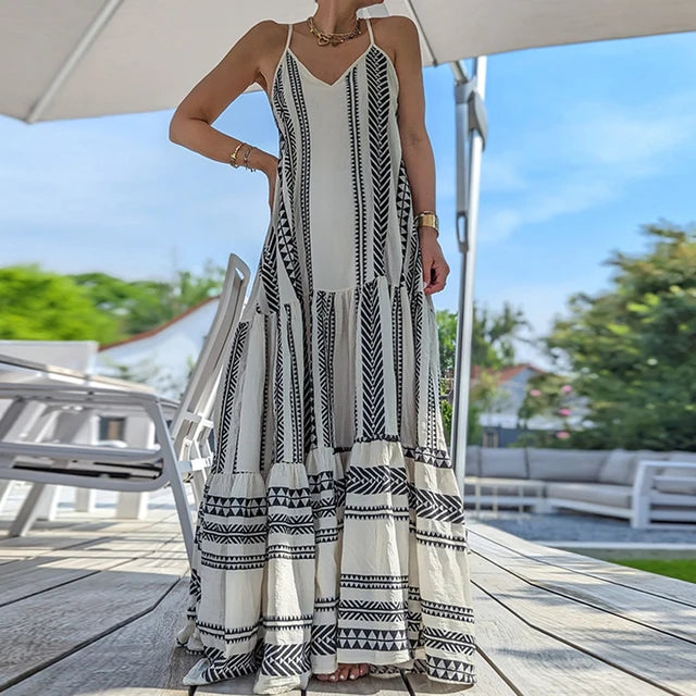 Boho Summer Party Dress