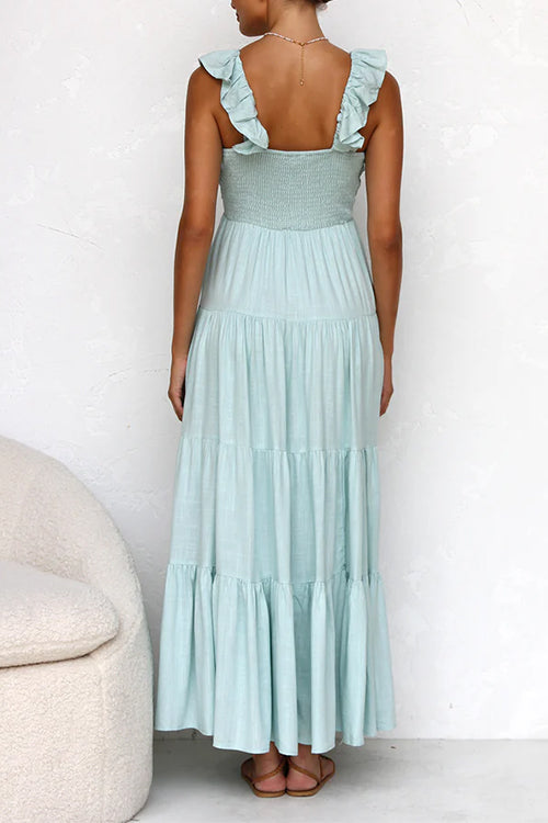 Ella Ruffle Maxi Dress