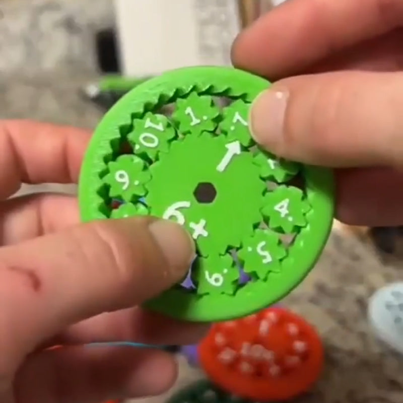 Math Fact Fidget Spinners - A fun way to learn math and stay focused!