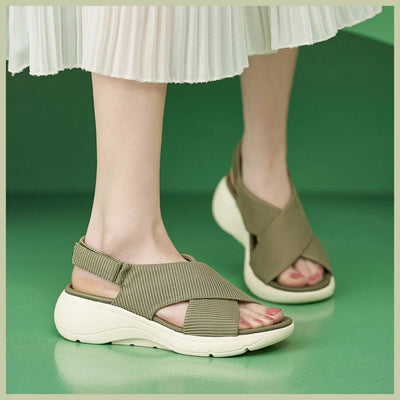 Cloud Comfort Wedge Sandals