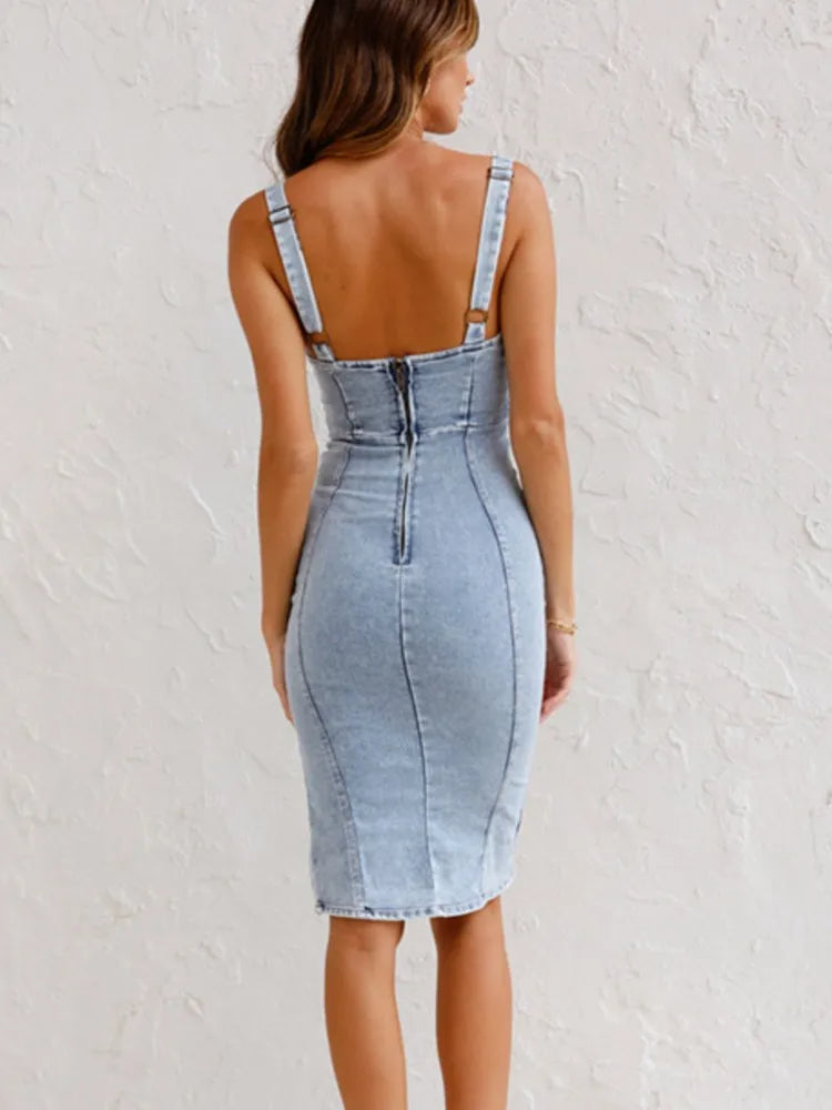 Mirabella Chic Denim Dress