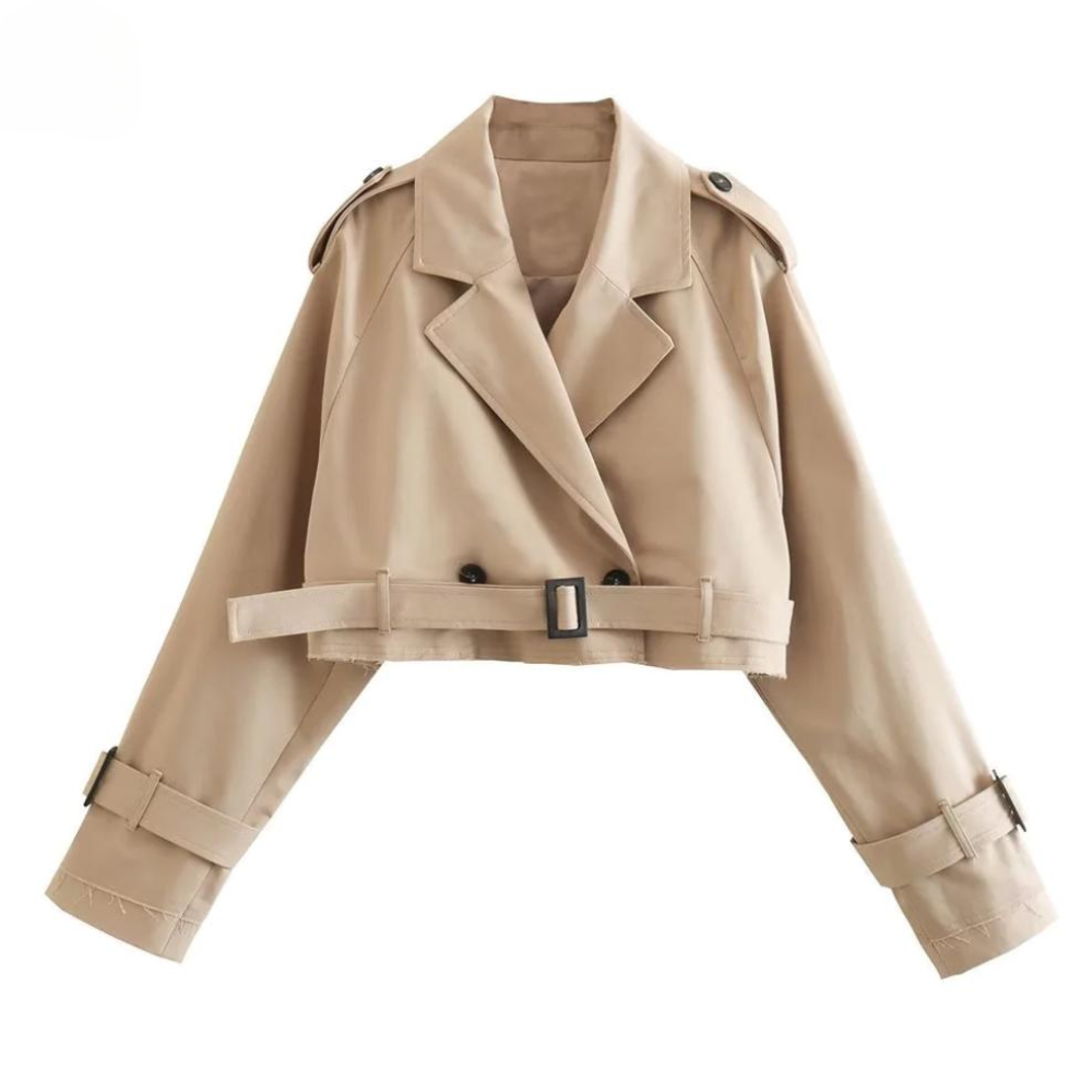 Firalli Cropped Trenchcoat