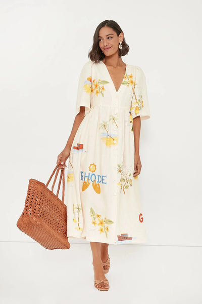 Elegant Summer Midi Dress