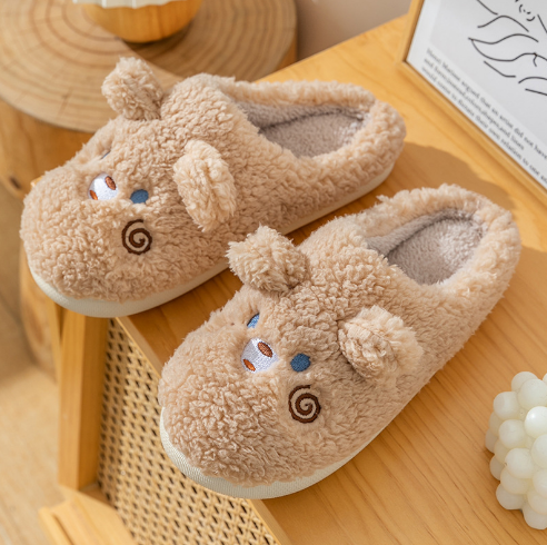 Fluffy Animal Slippers | The Cutest Winter Slippers